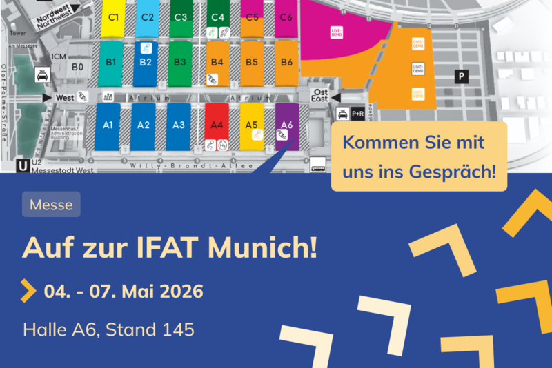 Geländeplan zur IFAT 2026 - Anreisemöglichkeiten