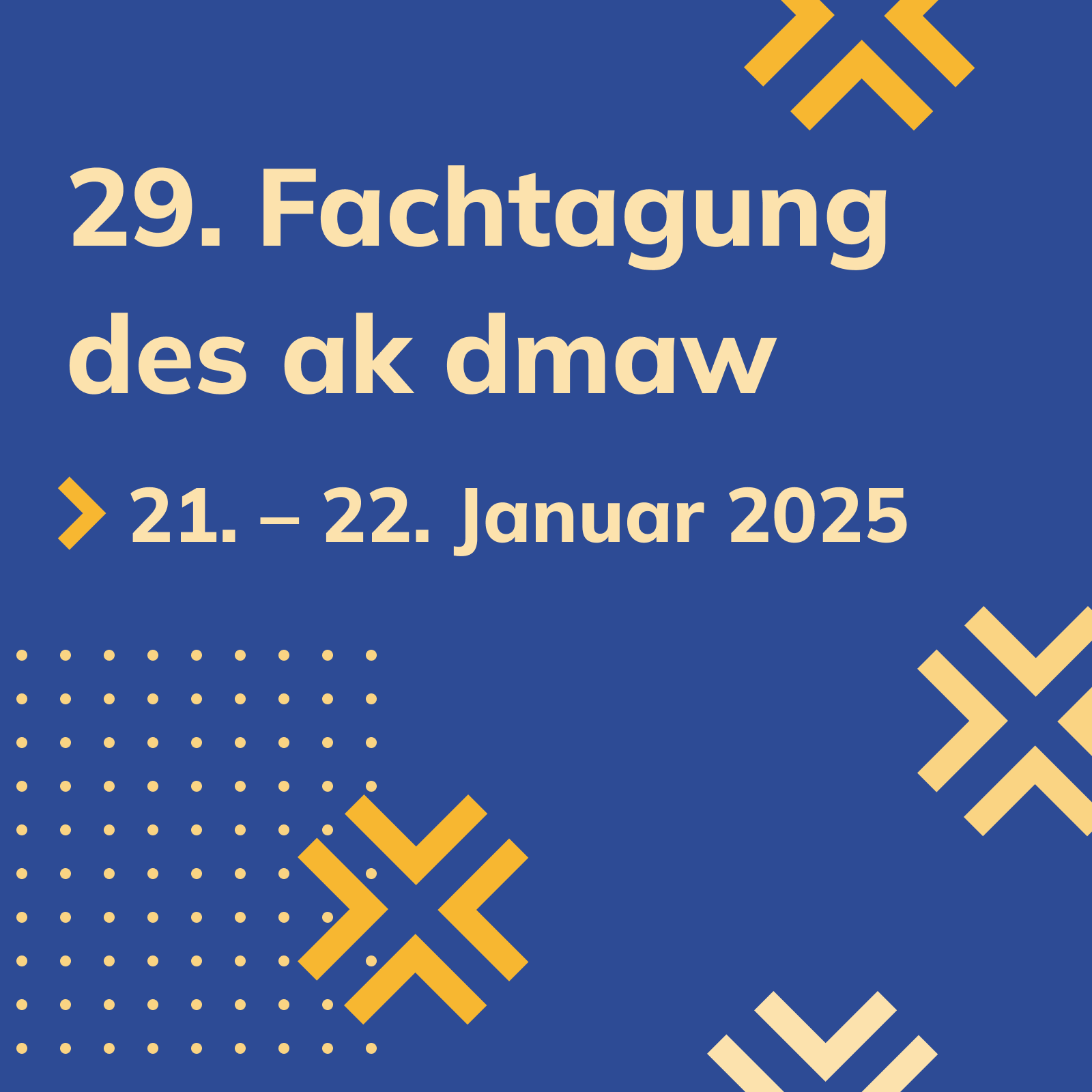 Ankündigung 29. ak dmaw-Fachtagung in Berlin